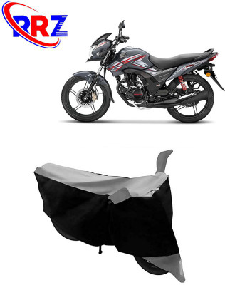 RRZ Waterproof Two Wheeler Cover for Honda(SP125, Black, Grey)