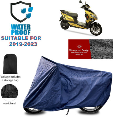 PAGORA Waterproof Two Wheeler Cover for Okinawa(Blue)