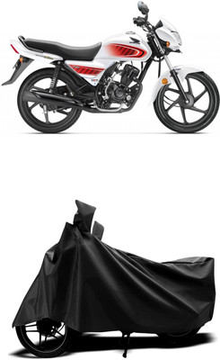 Mdstar Waterproof Two Wheeler Cover for Honda(Dream Neo, Black)