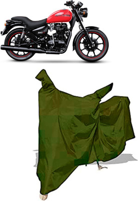 Amexride Two Wheeler Cover for Royal Enfield(Thunderbird 350, Maroon)