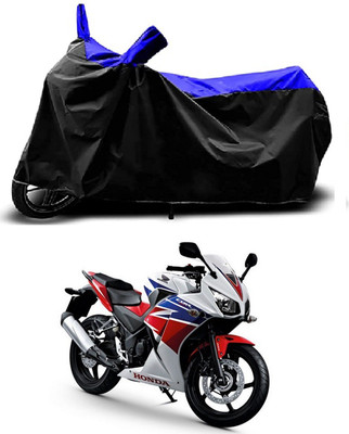 VESMEI Two Wheeler Cover for Honda(CBR300R, Blue)