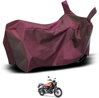GOSHIV-car and bike accessories Waterproof Two Wheeler Cover for Yamaha(Maroon)