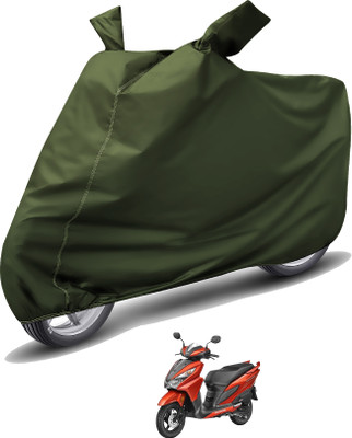 Caronix Waterproof Two Wheeler Cover for Honda(Grazia, Green)