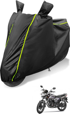 Auto Hub Waterproof Two Wheeler Cover for Honda(CB Shine, Black)