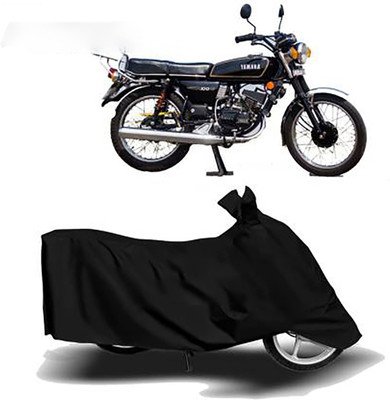 starmick Waterproof Two Wheeler Cover for Yamaha(RX 100, Black)