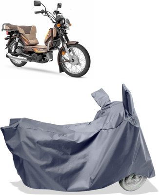 Amexride Two Wheeler Cover for TVS(XL 100, Grey)