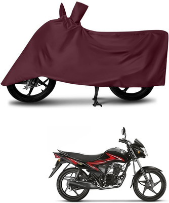 KEDIT Two Wheeler Cover for Suzuki(Hayate, Maroon)