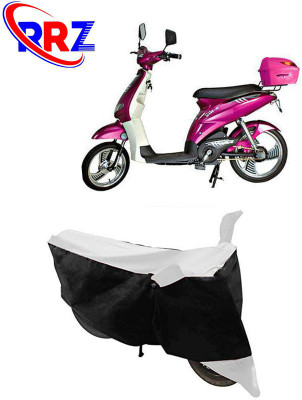 RRZ Waterproof Two Wheeler Cover for Avon(E Lite, Black, White)