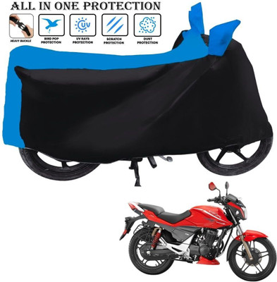 AUTOCAD Waterproof Two Wheeler Cover for Hero(Xtreme 200S, Black, Blue)