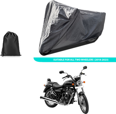 PAGORA Waterproof Two Wheeler Cover for Royal Enfield(Thunderbird 500, Grey)
