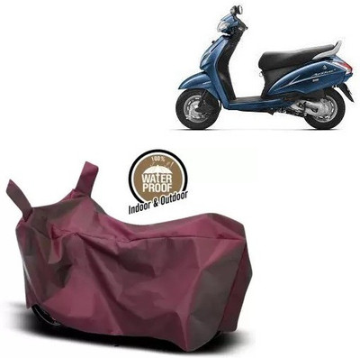 OliverX Waterproof Two Wheeler Cover for Honda(Activa 3G, Maroon)