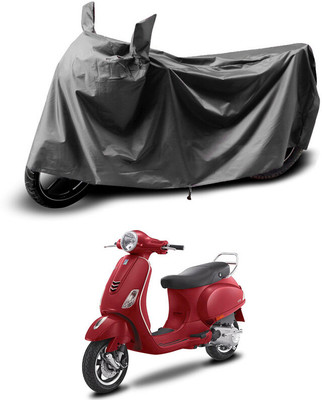 Gali Bazar Waterproof Two Wheeler Cover for Vespa(Vespa SXL 125, Grey)