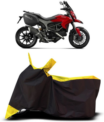 VESMEI Two Wheeler Cover for Ducati(Hyperstrada, Yellow)