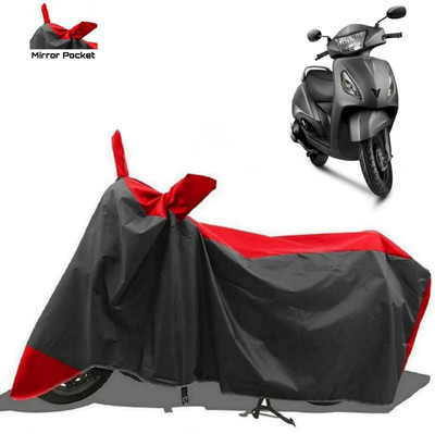ma collections Waterproof Two Wheeler Cover for TVS(Jupiter, Black)