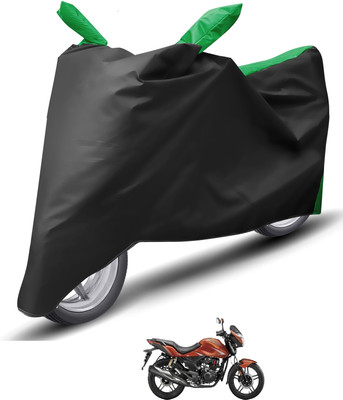 Caronix Waterproof Two Wheeler Cover for Hero(CBZ Extreme, Green)