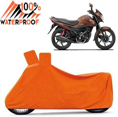 ROYAL AUTO MART Waterproof Two Wheeler Cover for Honda(Livo, Orange)