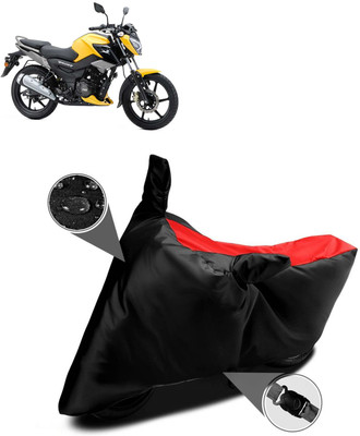 AutoGalaxy Waterproof Two Wheeler Cover for TVS(Raider, Red)