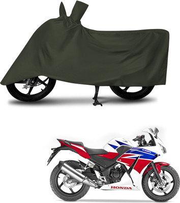 DeepShakshi AUTOMOTIVE Waterproof Two Wheeler Cover for Honda(CBR300R, Green)