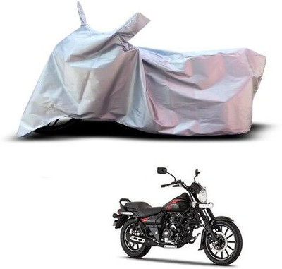 Varnwal E Commerce Waterproof Two Wheeler Cover for Bajaj(Avenger 220 Street, Silver)