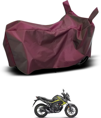 CODOKI Waterproof Two Wheeler Cover for Honda(CB Hornet 160R, Maroon)