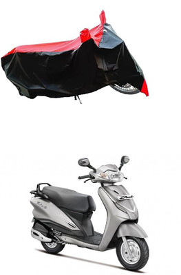 VESMEI Two Wheeler Cover for Hero(Duet VX 110CC, Red)