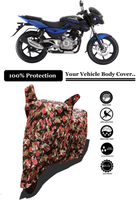 Amexride Two Wheeler Cover for Bajaj(Pulsar 180 DTS-i, Multicolor)