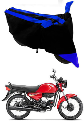 Mdstar Waterproof Two Wheeler Cover for Hero(HF Dawn, Blue, Black)