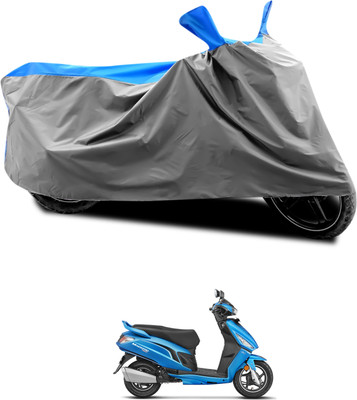 PAGORA Waterproof Two Wheeler Cover for Hero(Maestro, Grey, Blue)