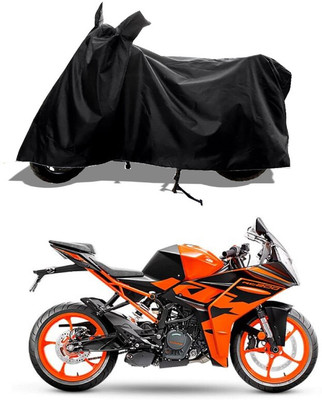 GROFATIK Two Wheeler Cover for KTM(RC 200, Black)