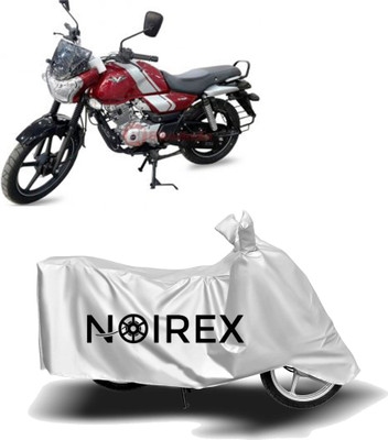 NOIREX Two Wheeler Cover for Bajaj(V12, Silver)