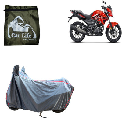 Car Life Waterproof Two Wheeler Cover for Hero(Xtreme 200R, Silver)