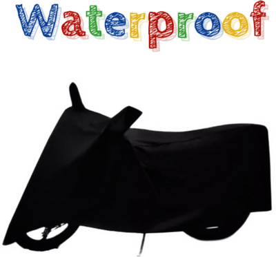 BigFly Waterproof Two Wheeler Cover for Honda(Livo, Black)