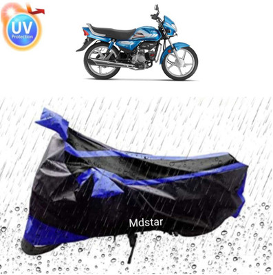 Mdstar Waterproof Two Wheeler Cover for Bajaj(Pulsar NS 160, Blue, Black)