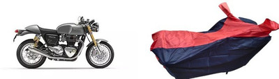 malti Two Wheeler Cover for Triumph(Thruxton 1200 R, Red, Blue)