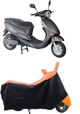 Coxtor Waterproof Two Wheeler Cover for Avon(E Star, Orange)