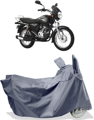 Amexride Two Wheeler Cover for Bajaj(Boxer, Grey)