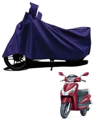 JVBRANGI Waterproof Two Wheeler Cover for Hero(Destini 125, Blue)