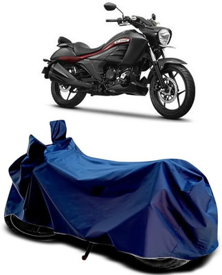 AASHTIK MART Two Wheeler Cover for Suzuki(Intruder, Blue)