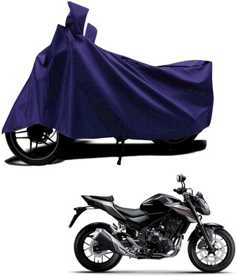 KEDIT Two Wheeler Cover for Honda(CB 500, Blue)