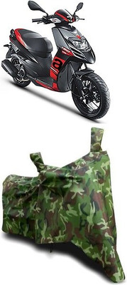 ATBROTHERS Waterproof Two Wheeler Cover for Aprilia(SR 150, Multicolor, Green)