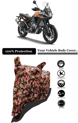 Amexride Two Wheeler Cover for KTM(1050 Adventure BS6, Multicolor)