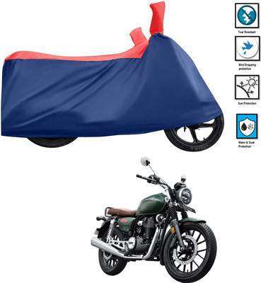PAGORA Waterproof Two Wheeler Cover for Honda(Hness CB350, Red)