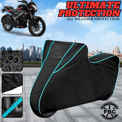 AUTOCAD Waterproof Two Wheeler Cover for Bajaj(Pulsar NS 200, Black)