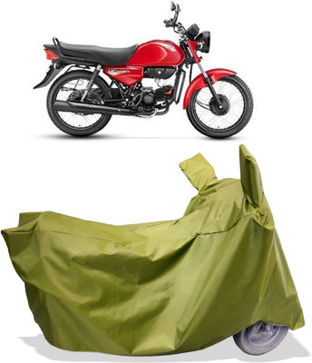 Amexride Two Wheeler Cover for Hero(HF Dawn BS6, Maroon)