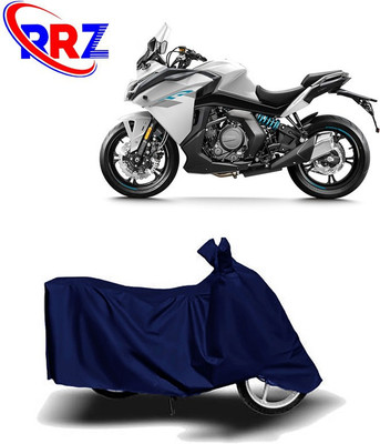 RRZ Two Wheeler Cover for CFMoto(650GT, Blue)