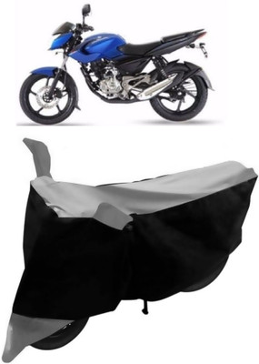 NEXTON Waterproof Two Wheeler Cover for Bajaj(Pulsar, Grey, Black)