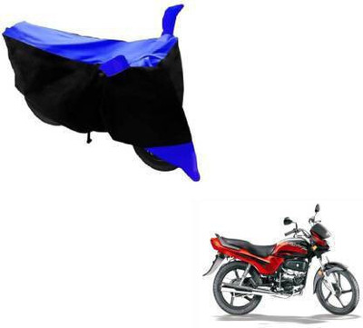 MMSSTAR Waterproof Two Wheeler Cover for Hero(Passion Plus, Black)