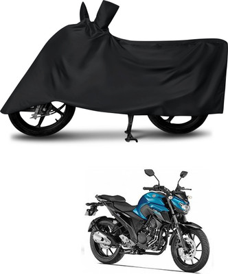 DeepShakshi AUTOMOTIVE Waterproof Two Wheeler Cover for Yamaha(FZ 25, Black)