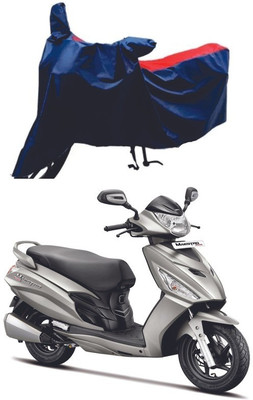 OliverX Waterproof Two Wheeler Cover for Hero(Maestro Edge, Red, Blue)