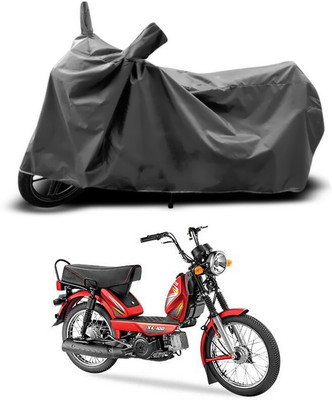 DeepShakshi AUTOMOTIVE Two Wheeler Cover for TVS(Heavy Duty Super XL, Grey)